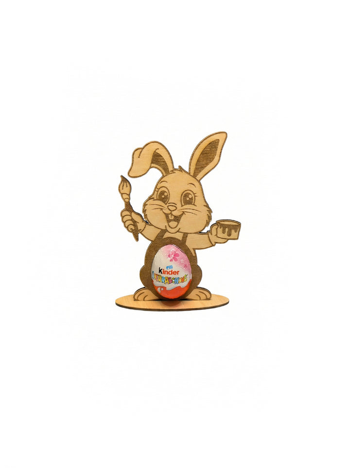 Figur Osterhase Hase Ostern  Ü Ei Halter Kinder Überraschung  19 cm