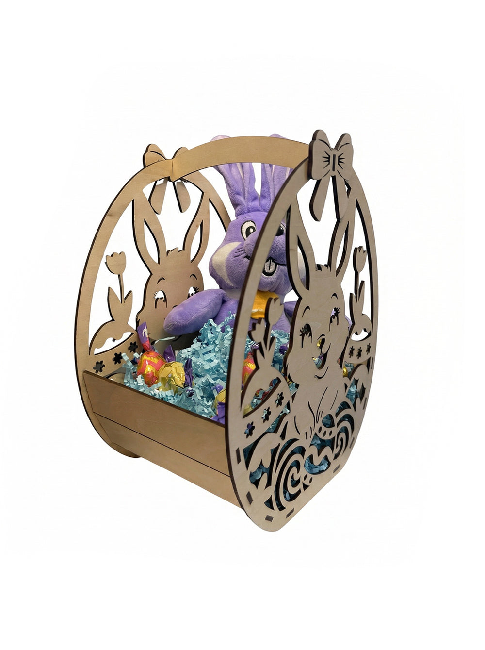 Ostern Osterkorb Osternest Korb Nest Hase