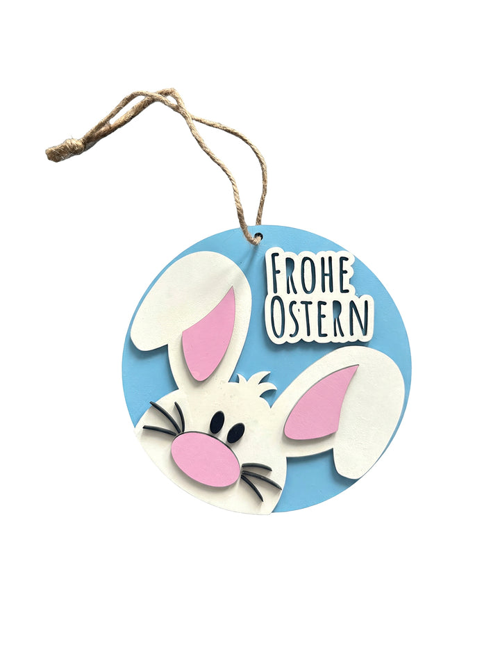 Türschild "Frohe Ostern"