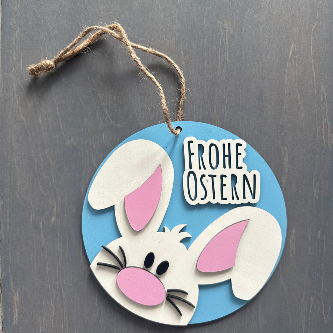 Türschild "Frohe Ostern"